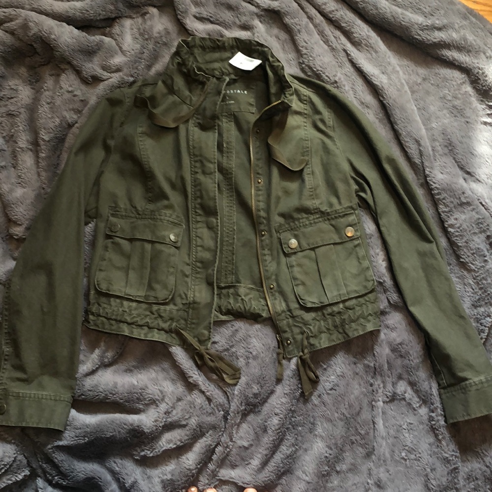 Green jacket-Aeropostale